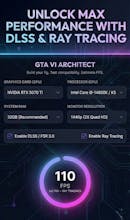 SpecVI: GTA 6 FPS Calculator gallery image