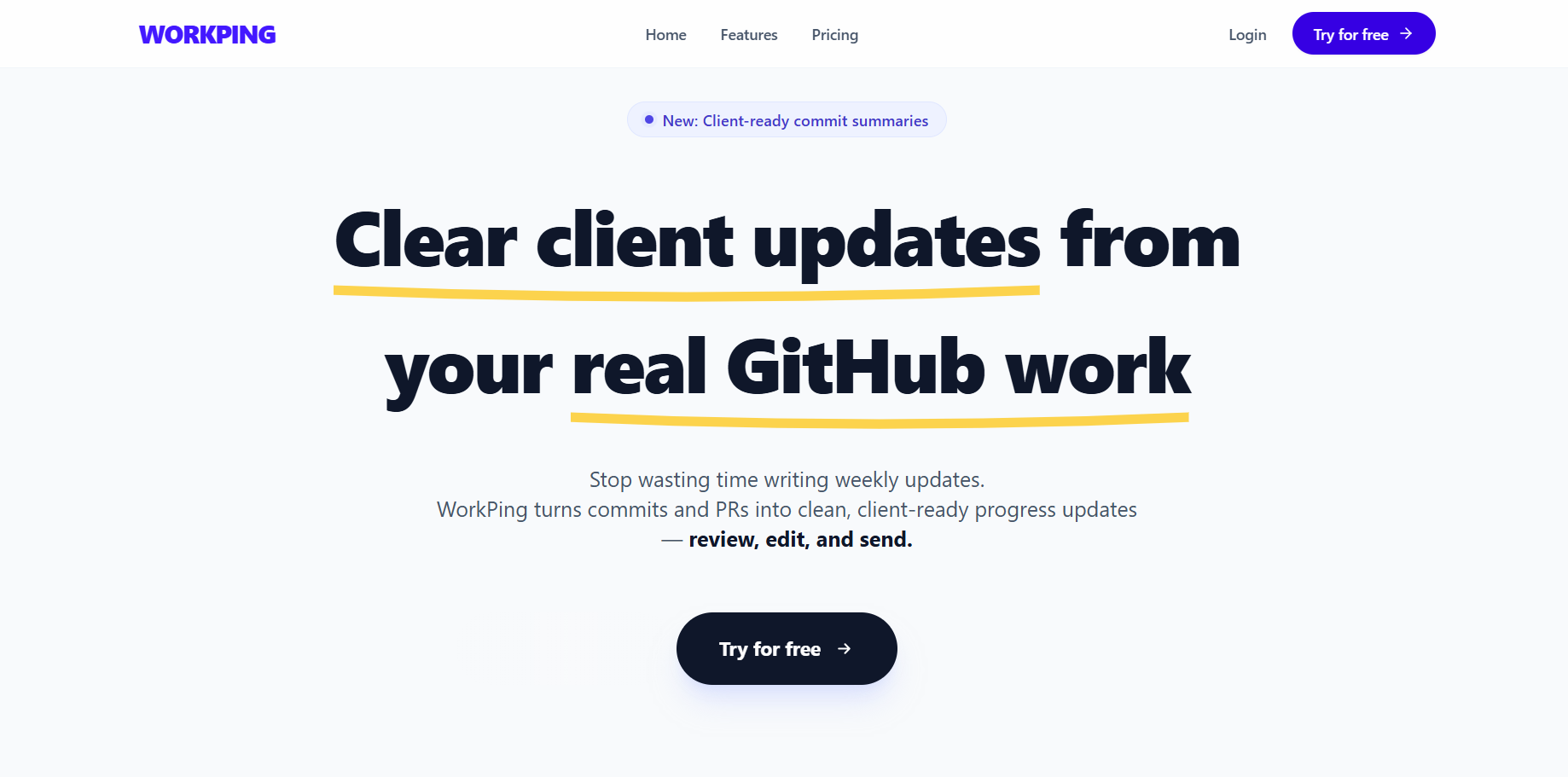 WorkPing gallery image
