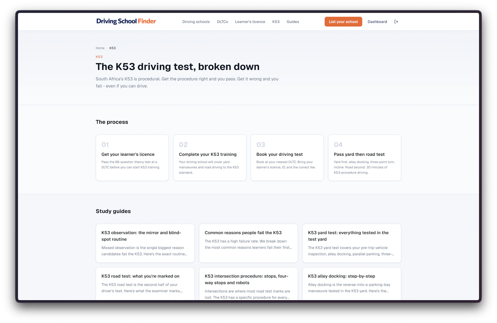 Driving School Finder screenshot 3