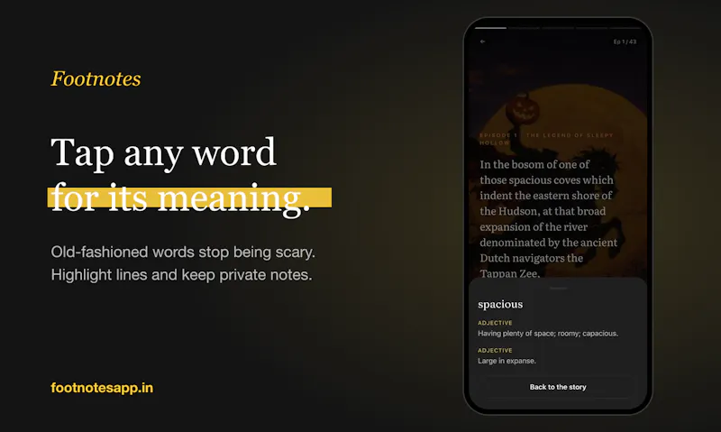 Footnotes screenshot 4
