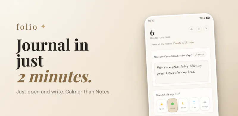 Folio screenshot 1