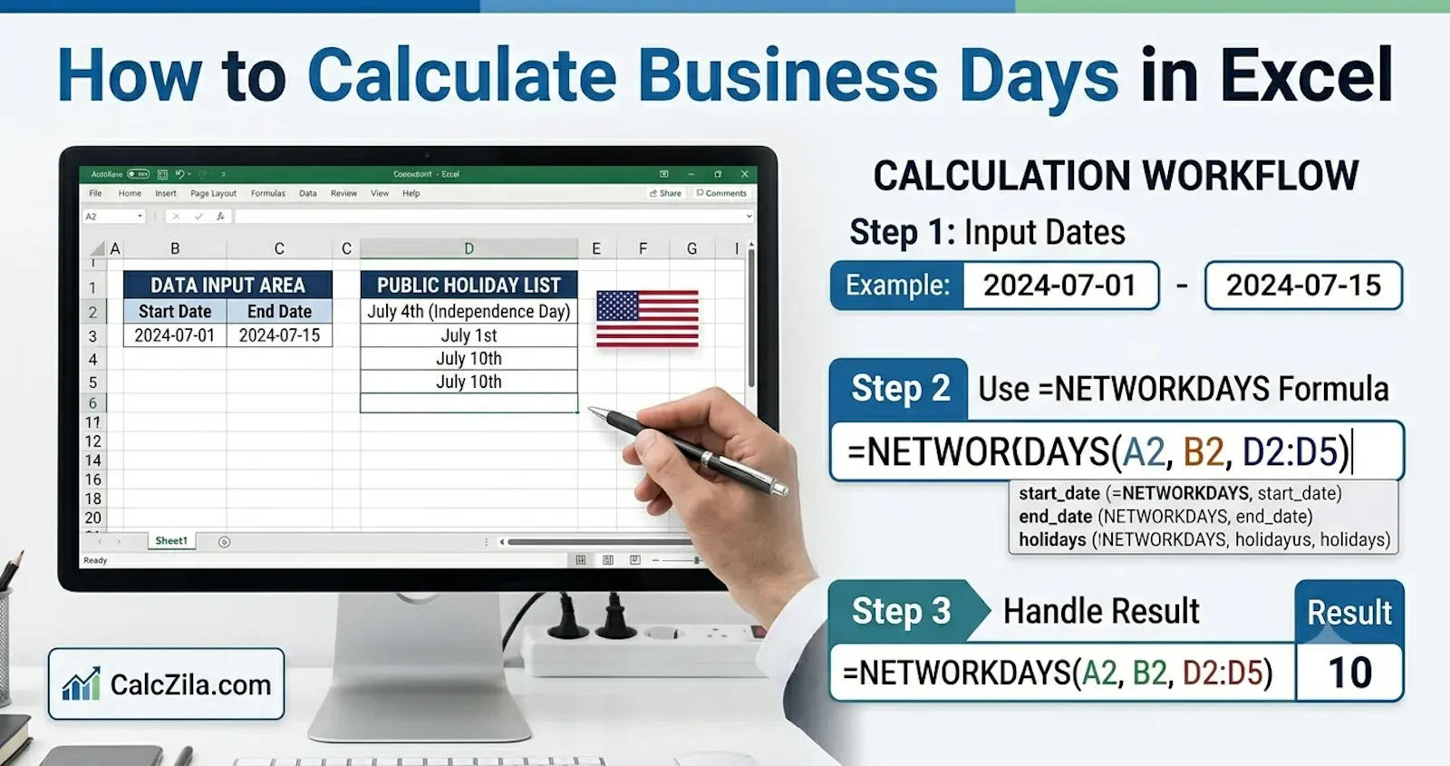 Calczila.com screenshot 1