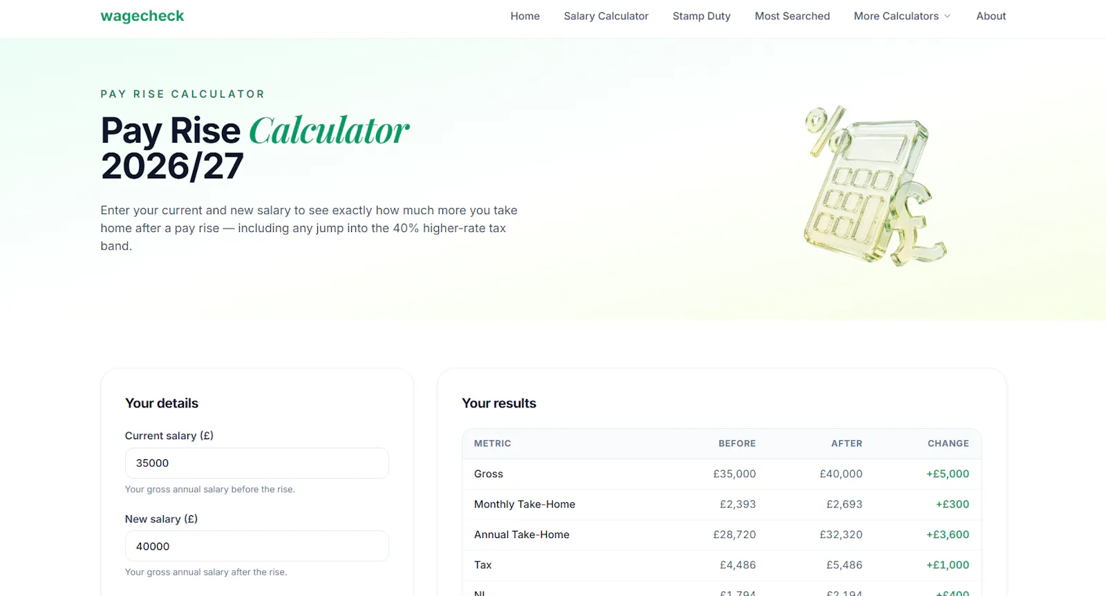 wagecheck screenshot 3
