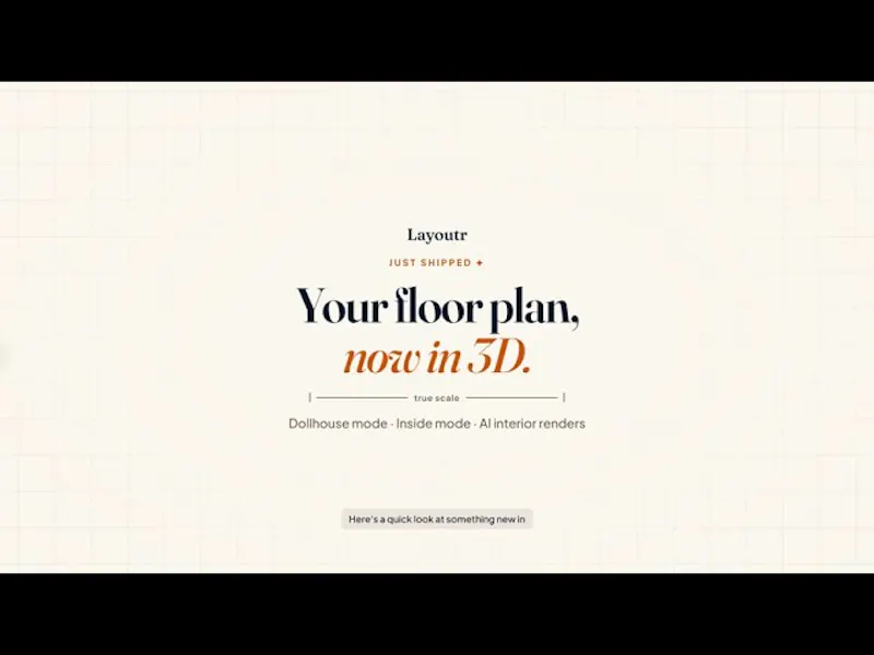 Layoutr screenshot 1 (video preview)