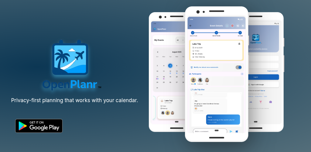 Openplanr - Plan Hangouts zonder groep chat chaos media 1