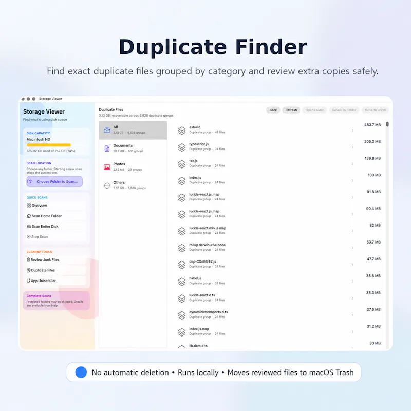 Storage Viewer for macOS screenshot 3