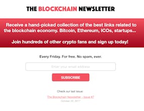 The Blockchain Newsletter gallery image