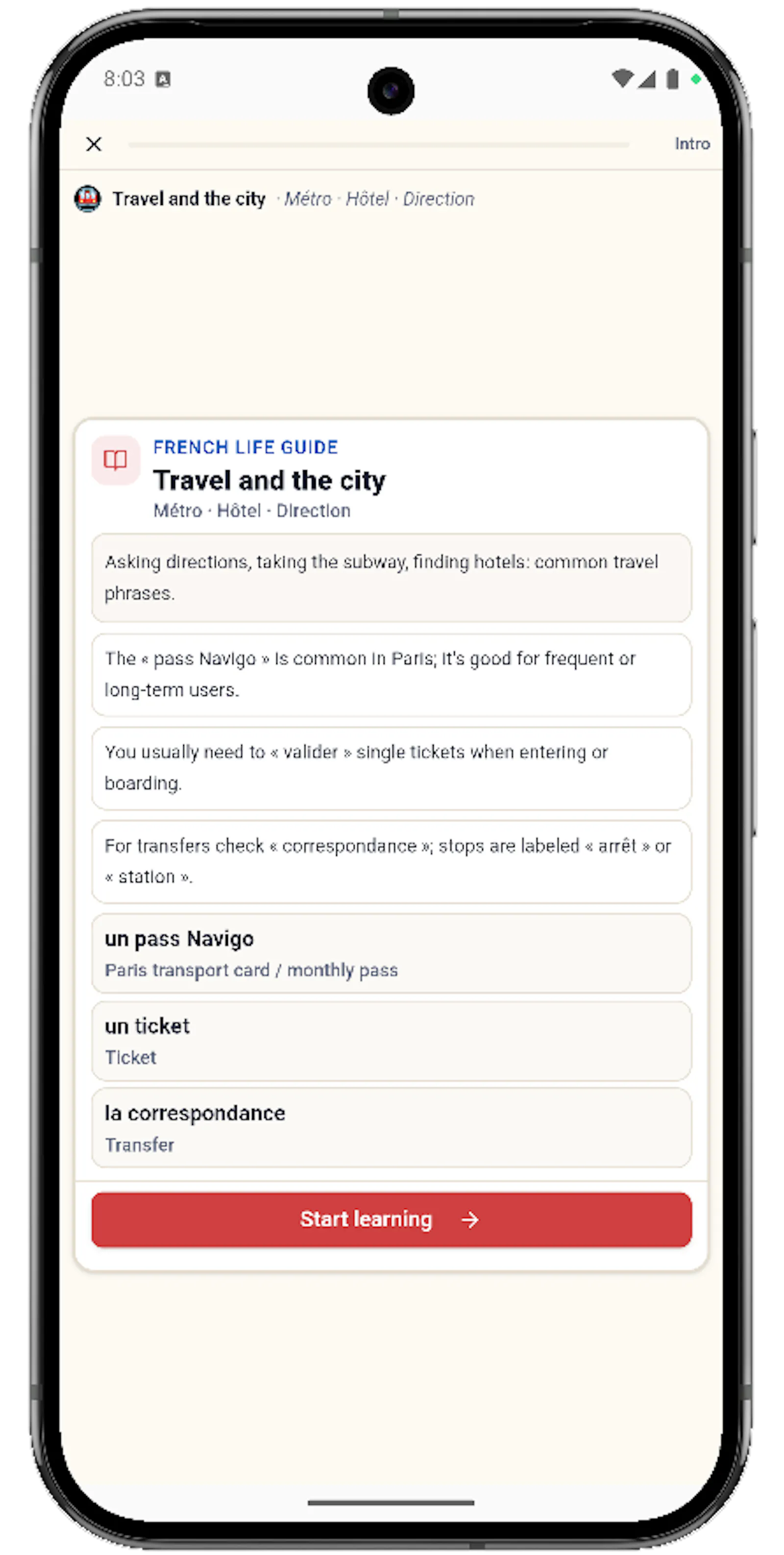 French Ready App screenshot 12