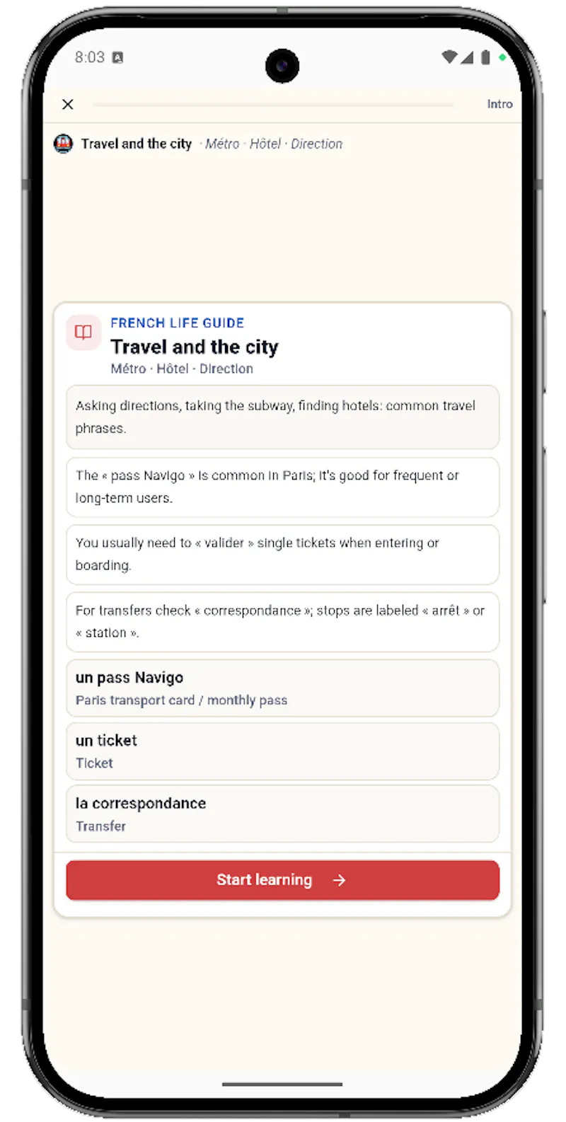 French Ready App screenshot 12
