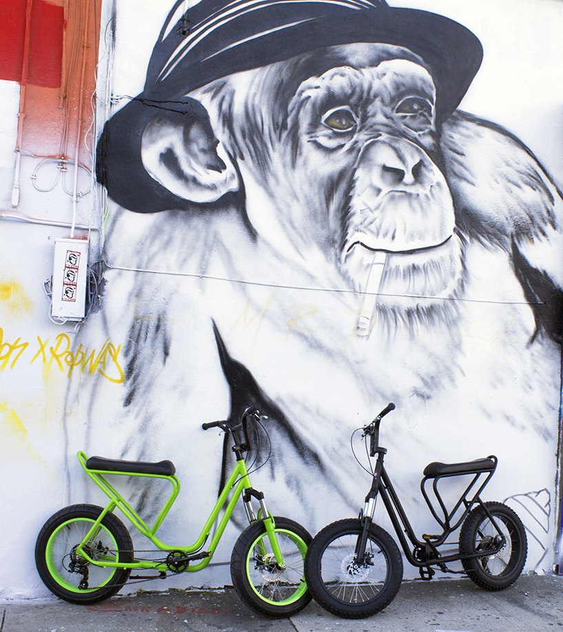 Monkey Faction Capuchin: SCOOTER AND MOUNTAIN BIKE LOVE CHILD gallery image