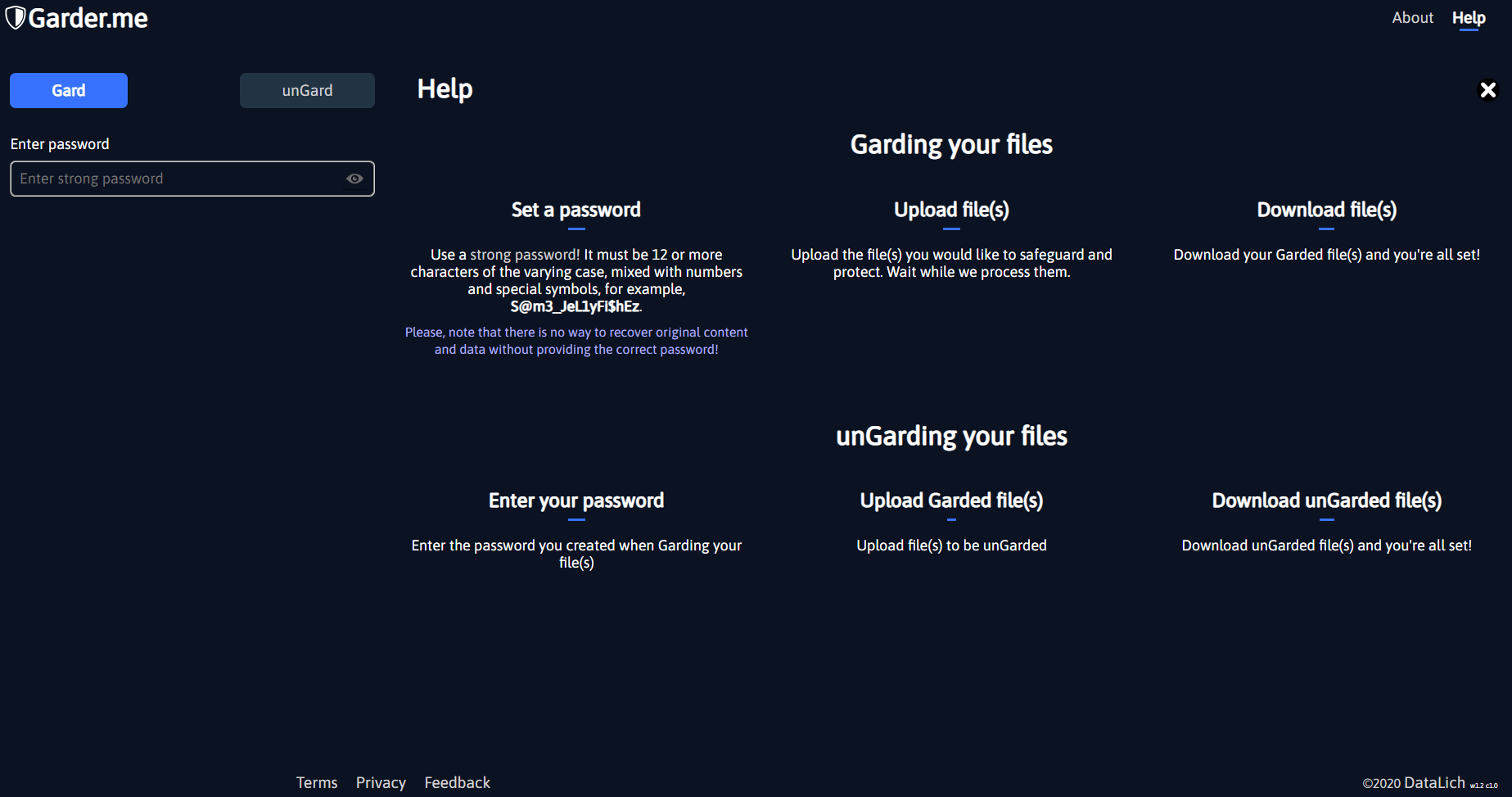 Garder.me gallery image