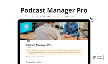 Notion Podcast Manager gallery image