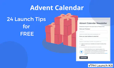 24 PH Launch Tips Advent Calendar gallery image