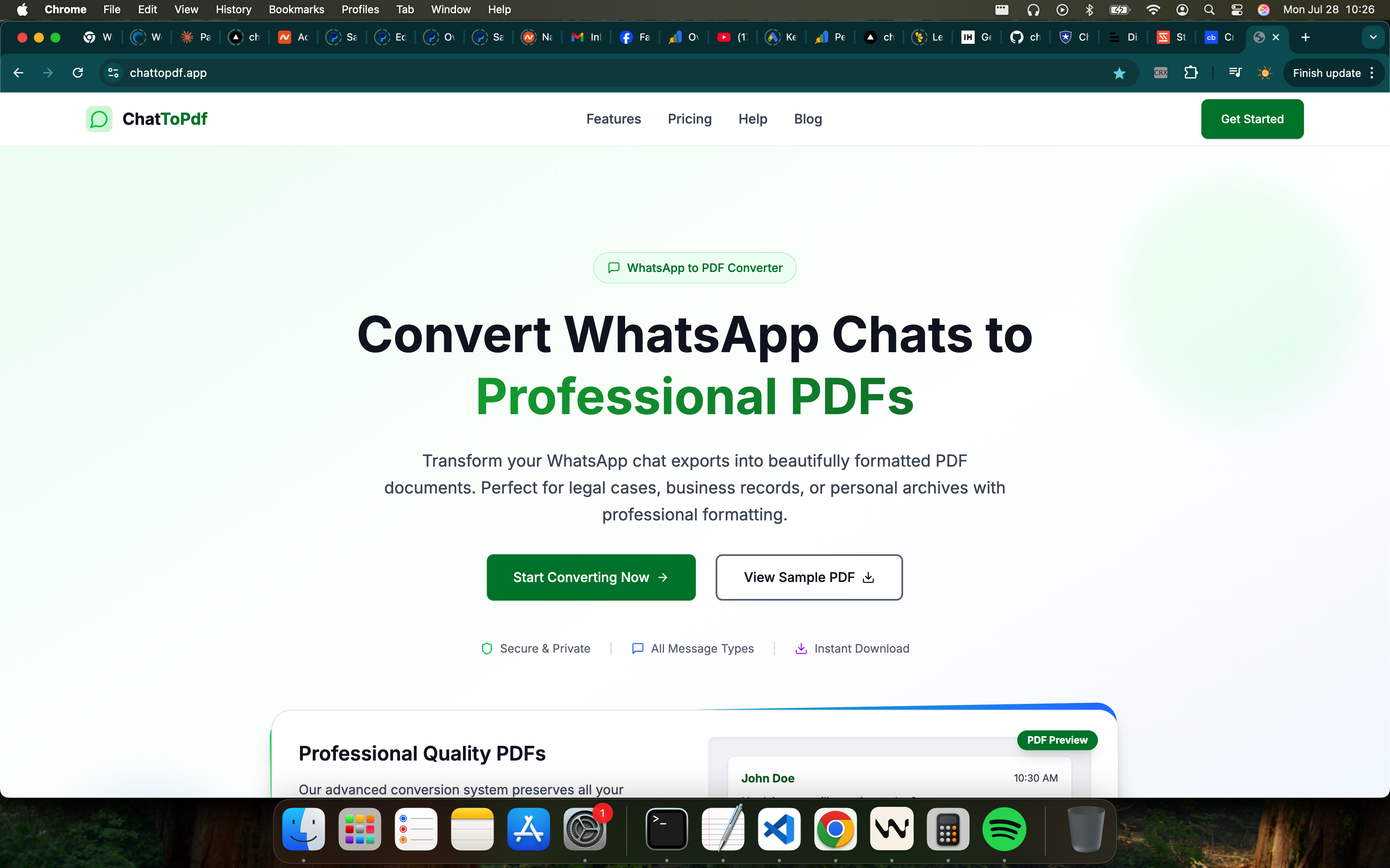 ChatToPdf screenshot 1 ChatToPdf screenshot 1
