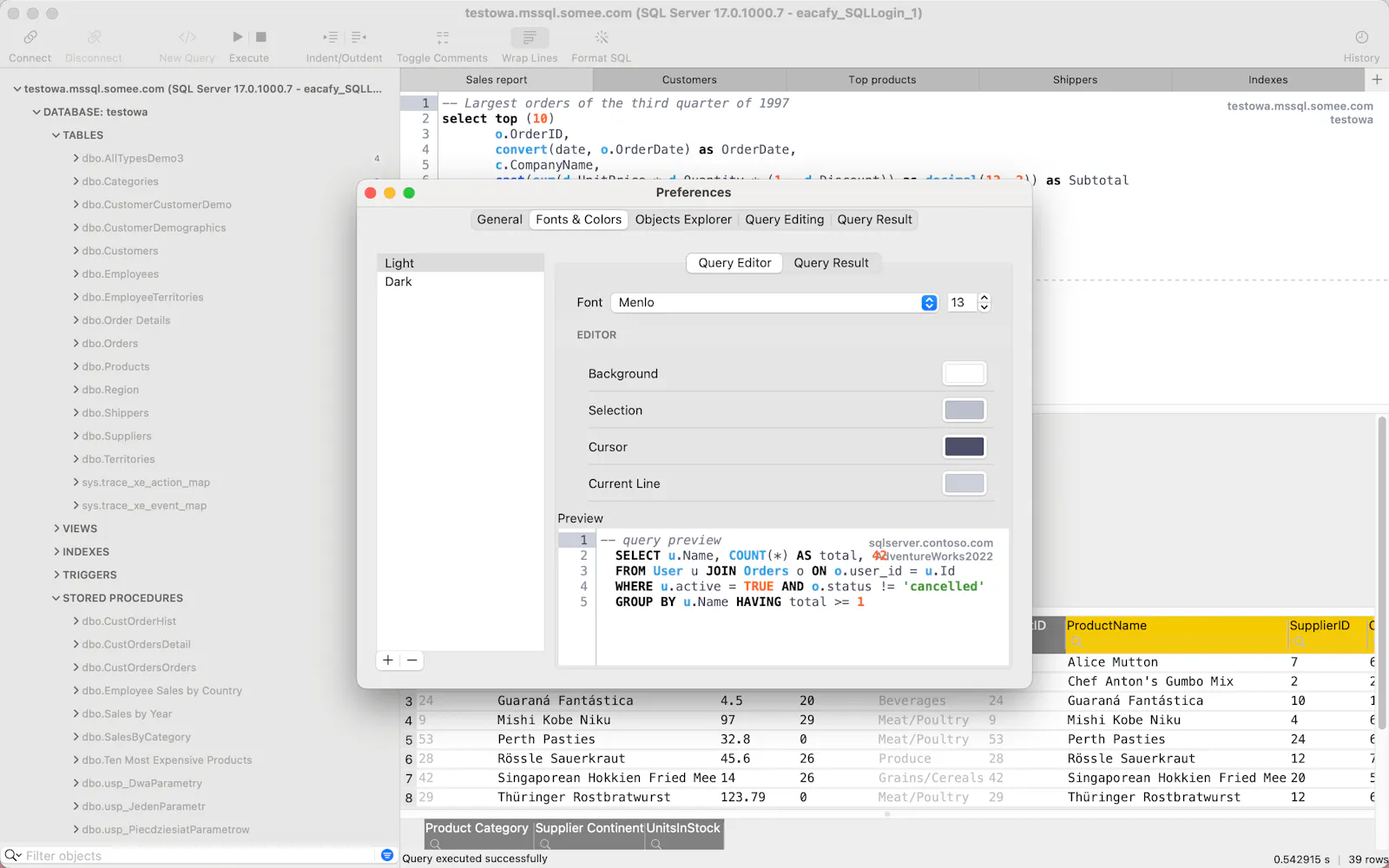 Native SQL Server Manager screenshot 9