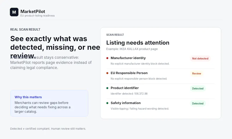 MarketPilot screenshot 2