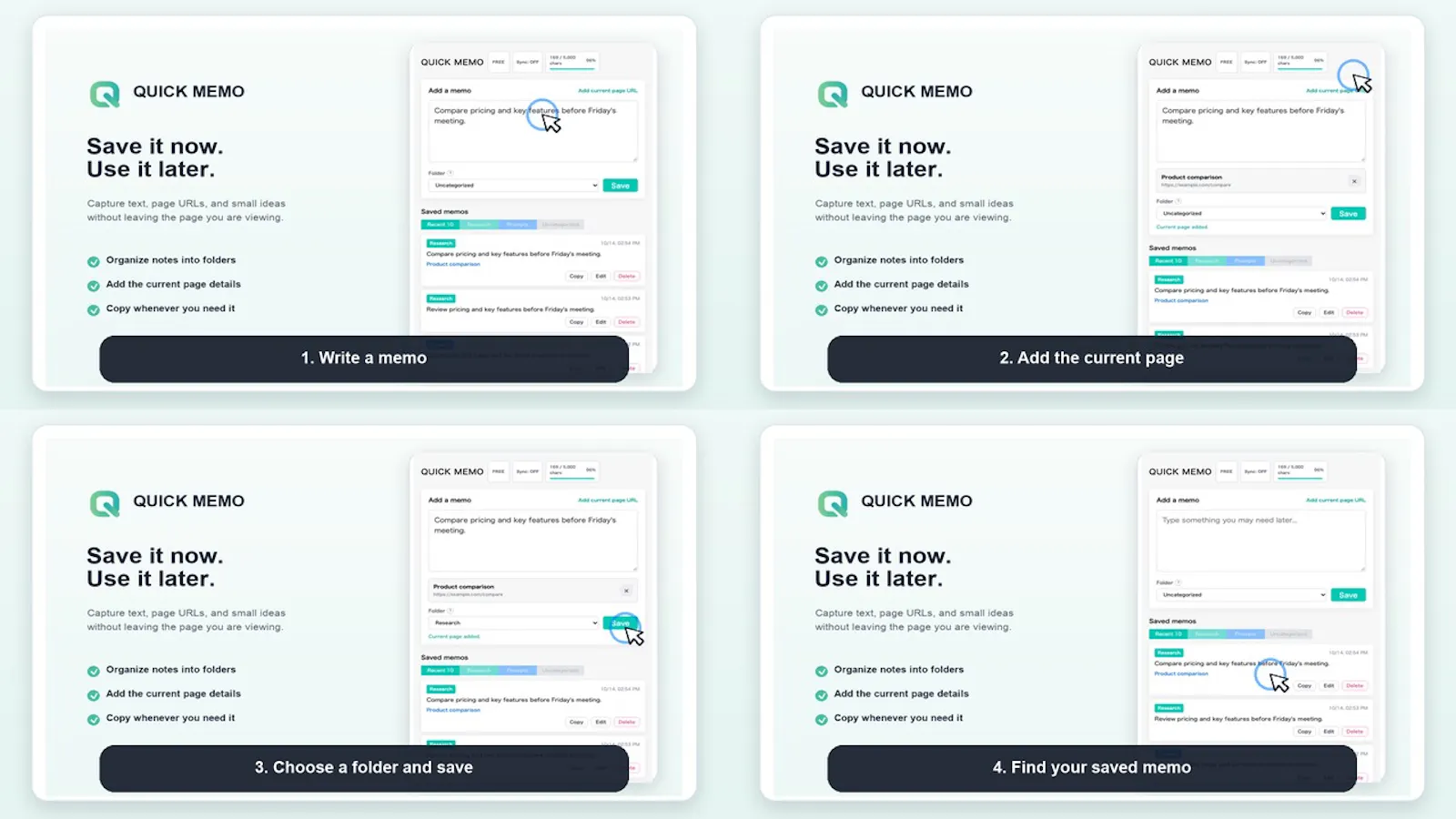 QUICK MEMO screenshot 6