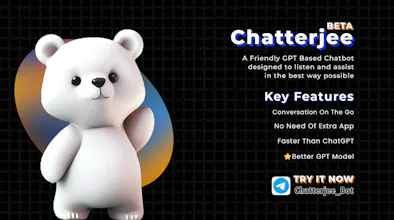 Chatterjee - A Friendly GPT Bot gallery image