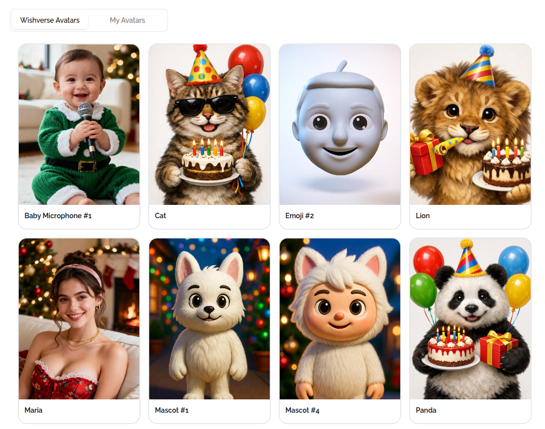 Wishverse - Personalised AI Video Wishes gallery image