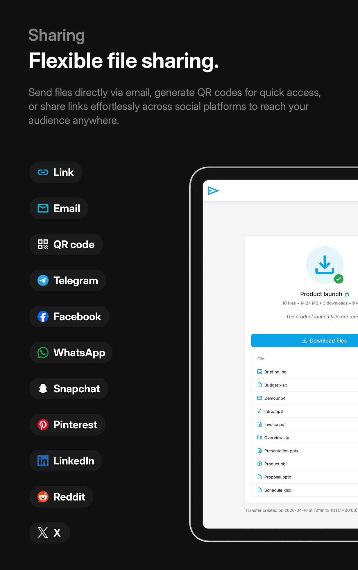 phpTransfer gallery image