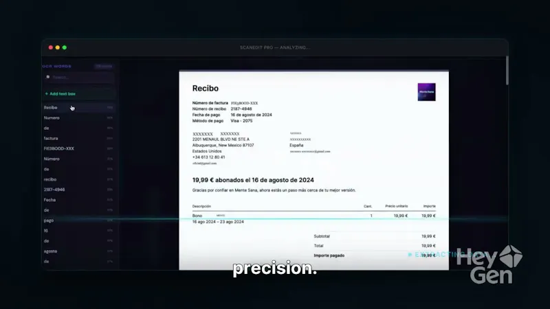 ScanEdit Pro screenshot 1 (video preview)