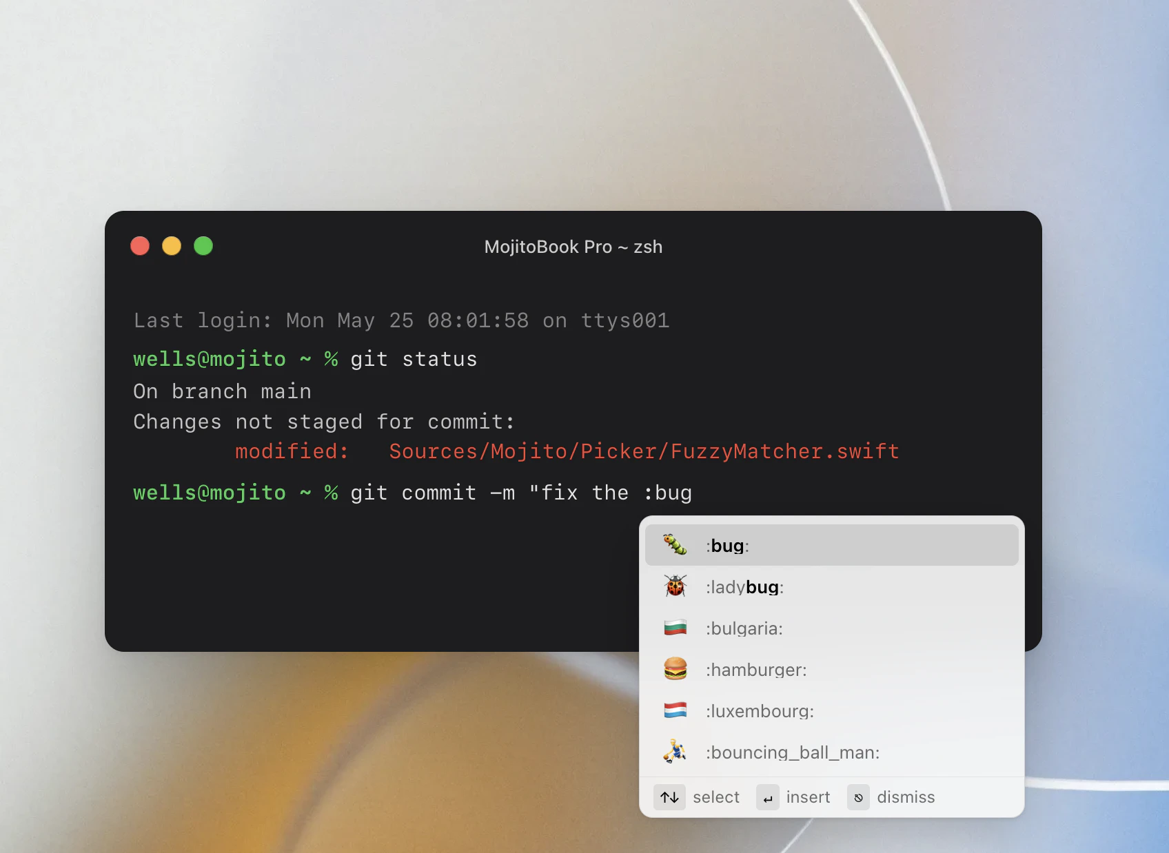 Mojito screenshot 2