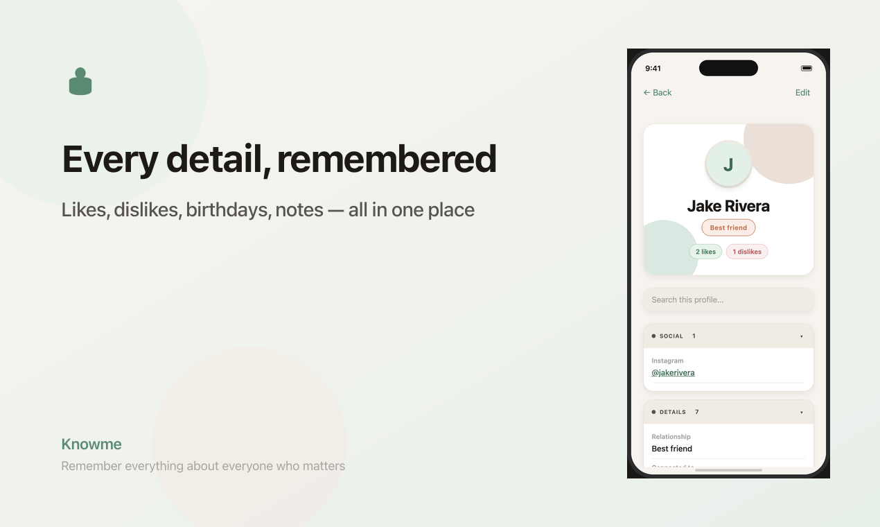 KnowMe gallery image