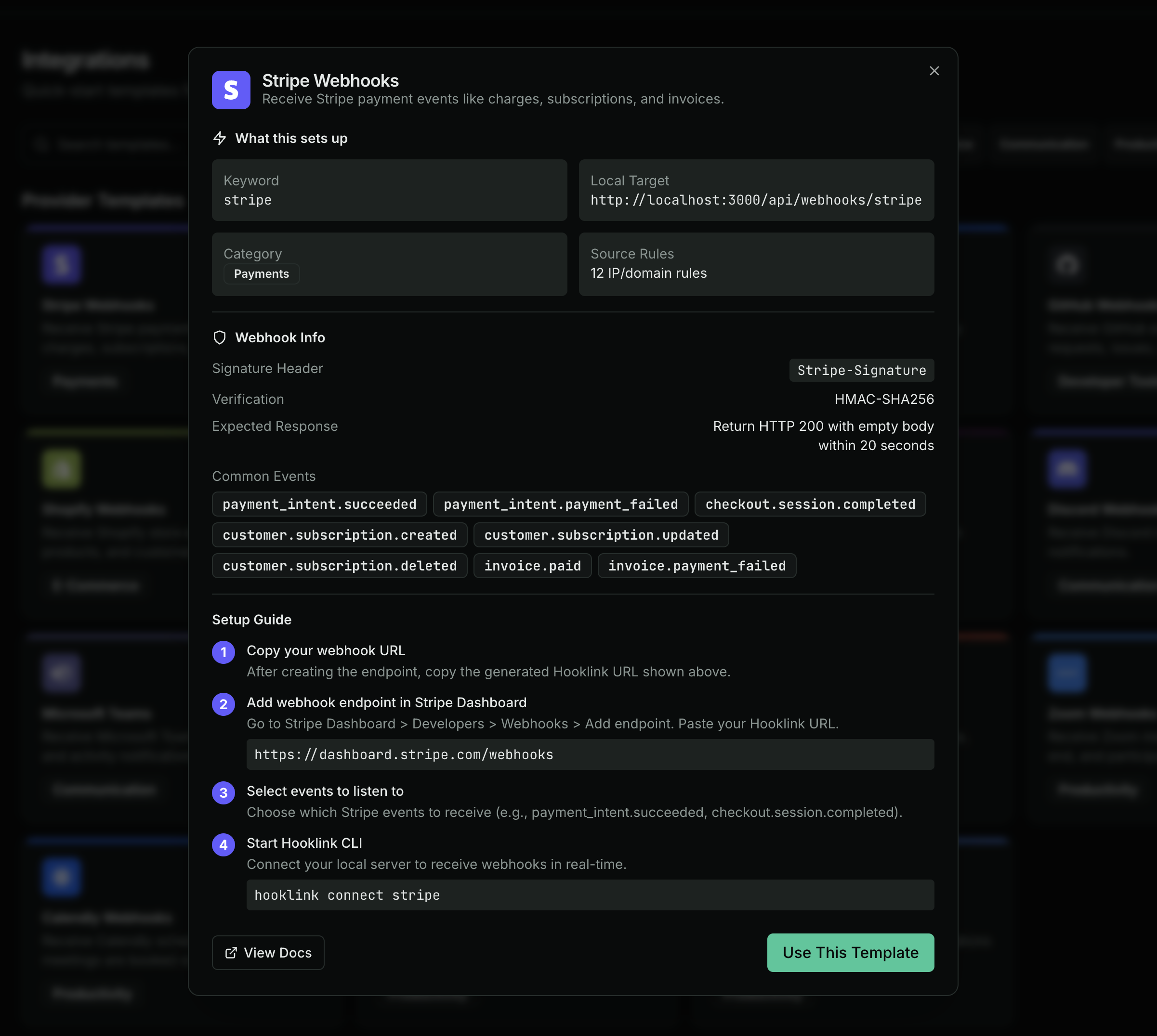 Hooklink - Screenshot 5 showing product features and functionality