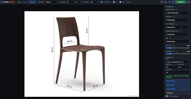 DrawMeasure screenshot 1
