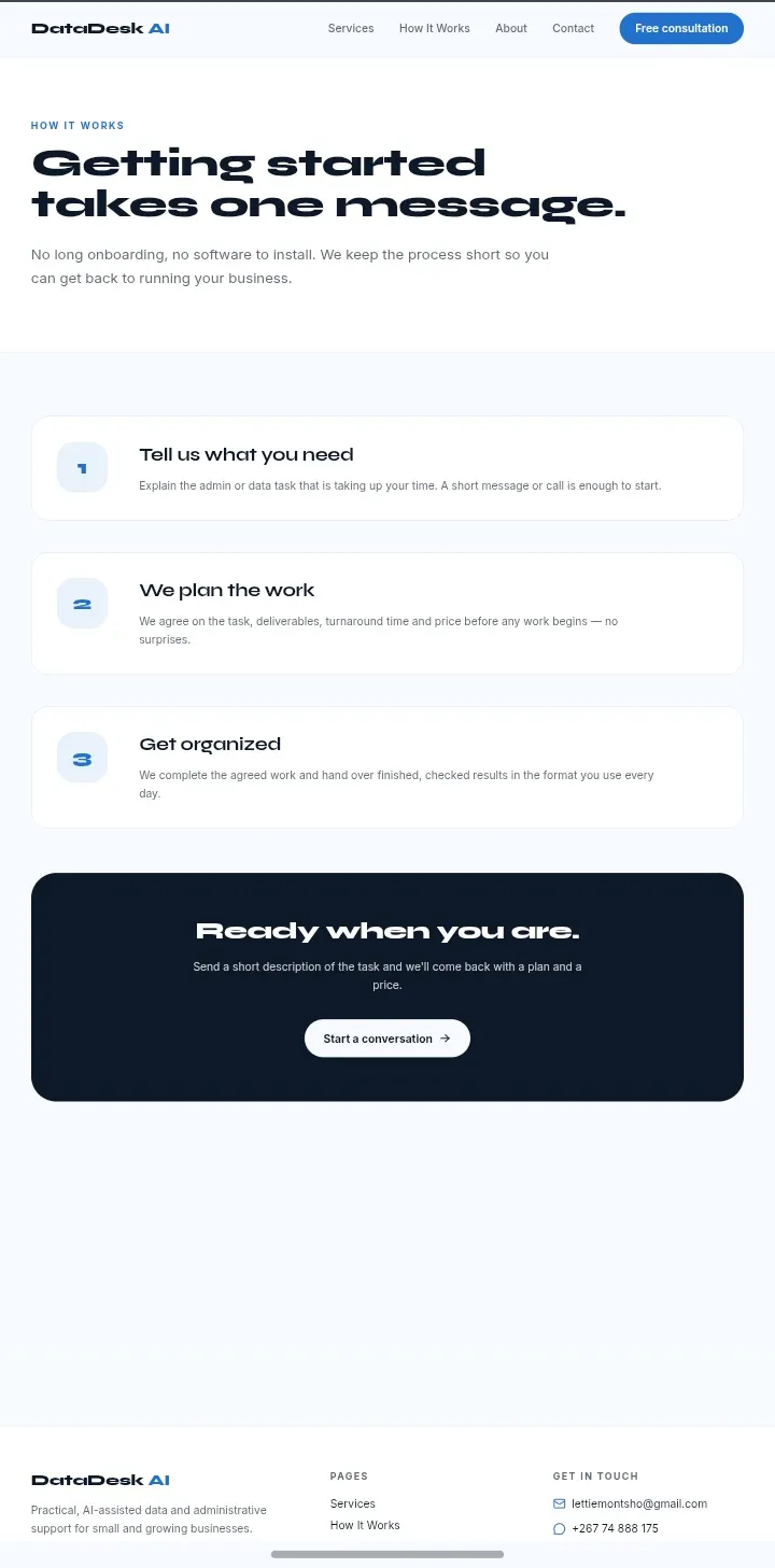 DataDesk AI Solutions  gallery image