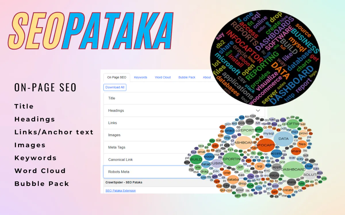 SEO Pataka - Word Cloud Generator (Free)