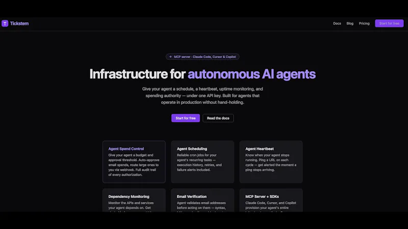 Tickstem screenshot 1 (video preview)