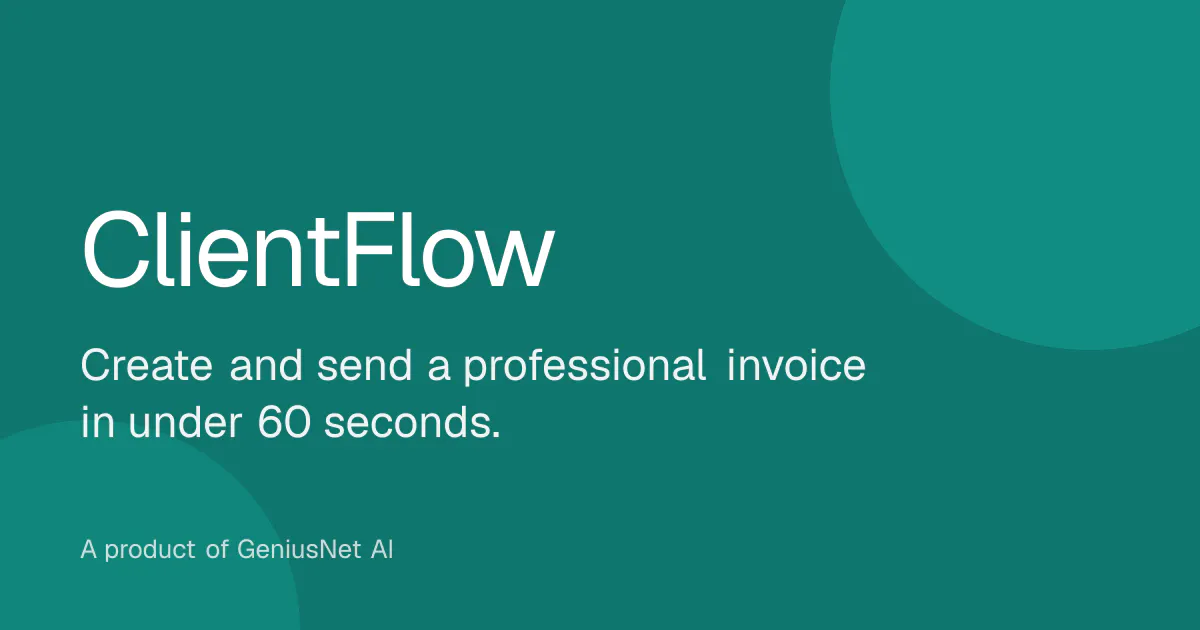 ClientFlow Invoice gallery image