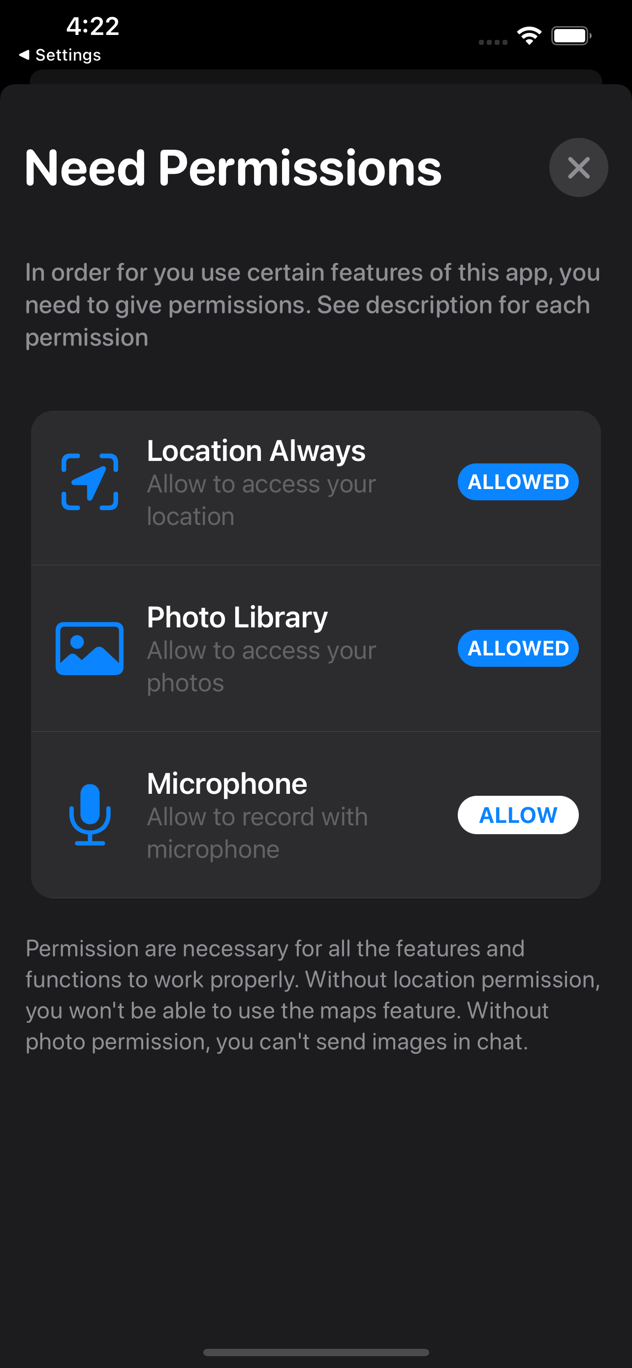 PermissionsSwiftUI gallery image