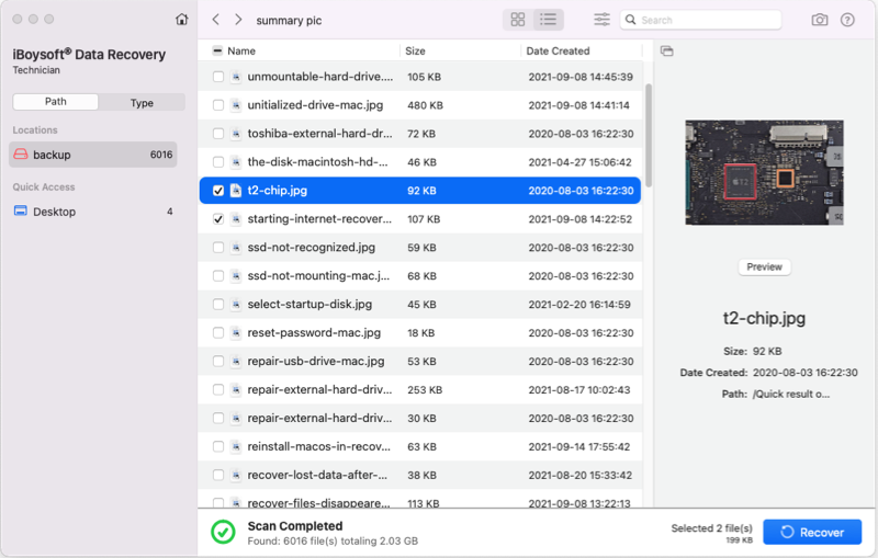 IBOYSOFT Data Recovery voor Mac - Herstel verwijderde of verloren bestanden van elk opslagapparaat op Mac media 6