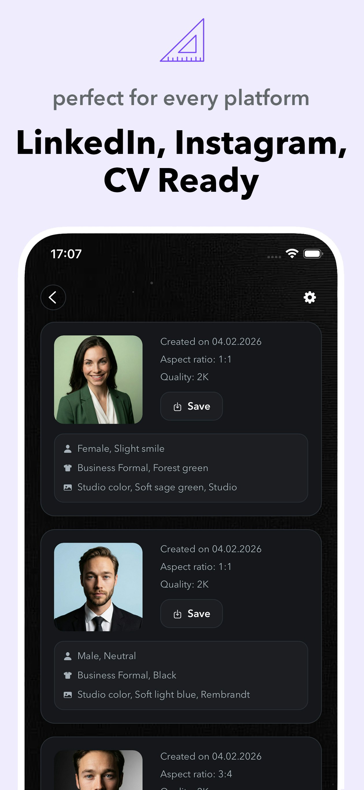 Express Headshot AI gallery image