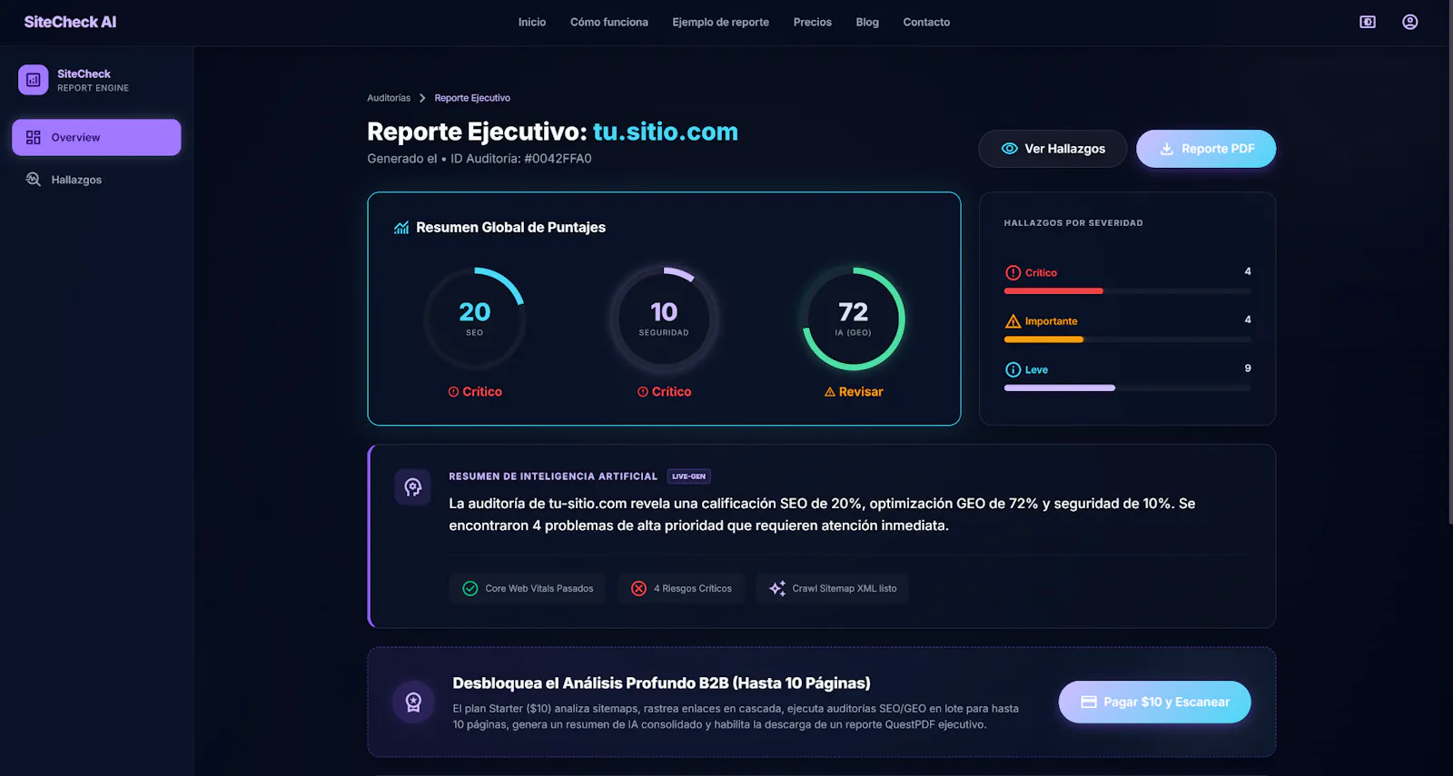 SiteCheck AI screenshot 3