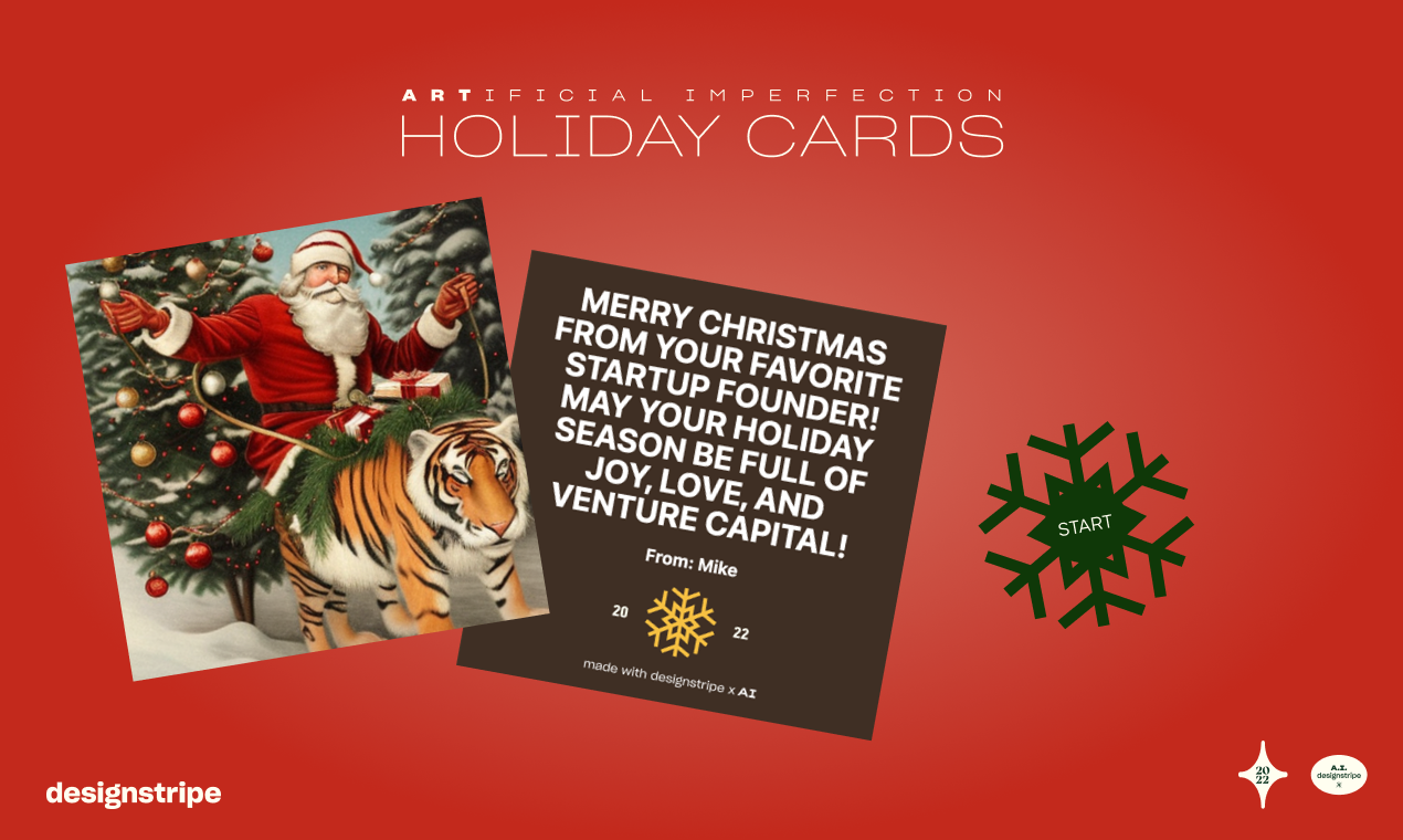 AI.Generador de tarjetas navideñas - Use A.I. Para hacer una tarjeta de vacaciones 100% única media 1