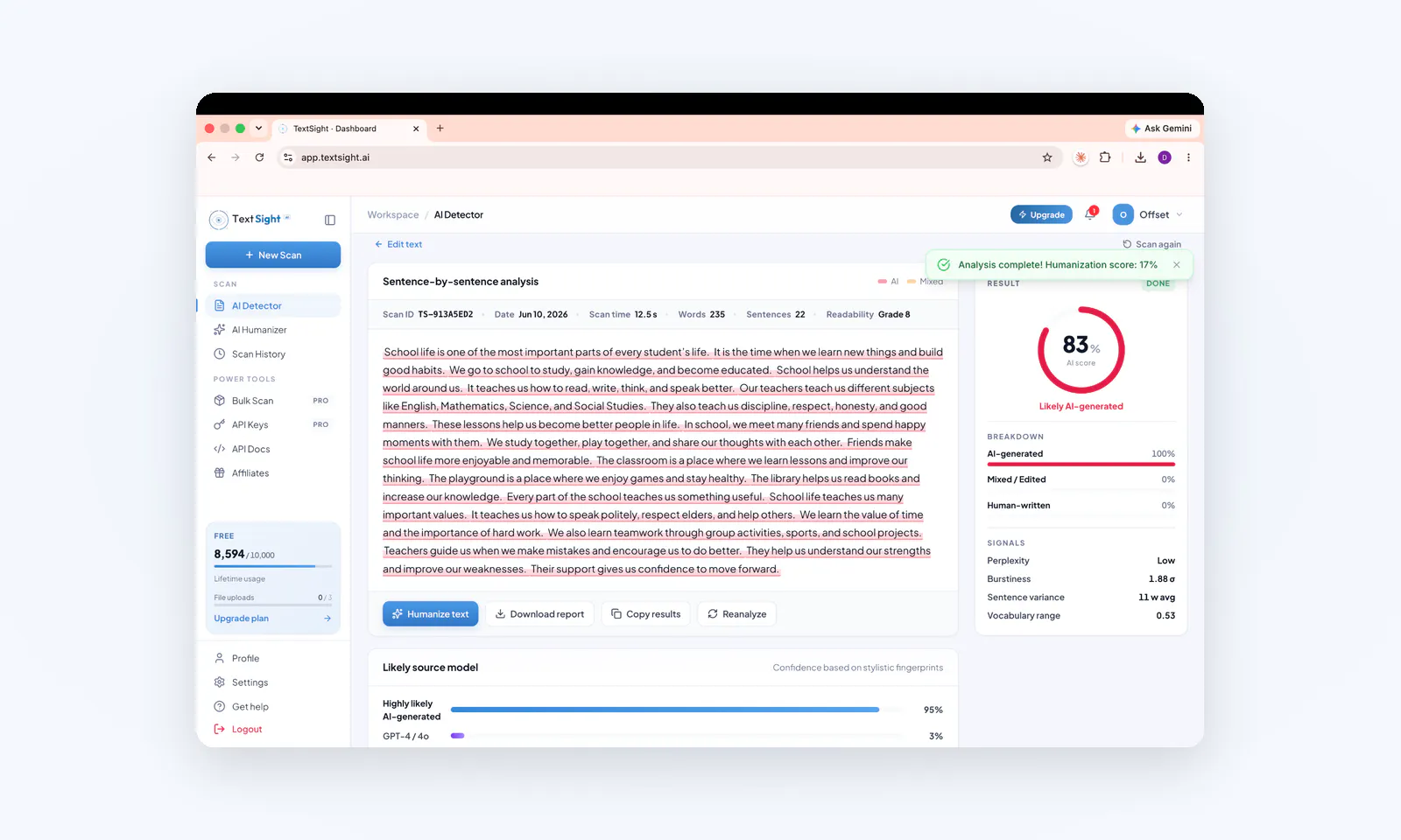 TextSight ai screenshot 2