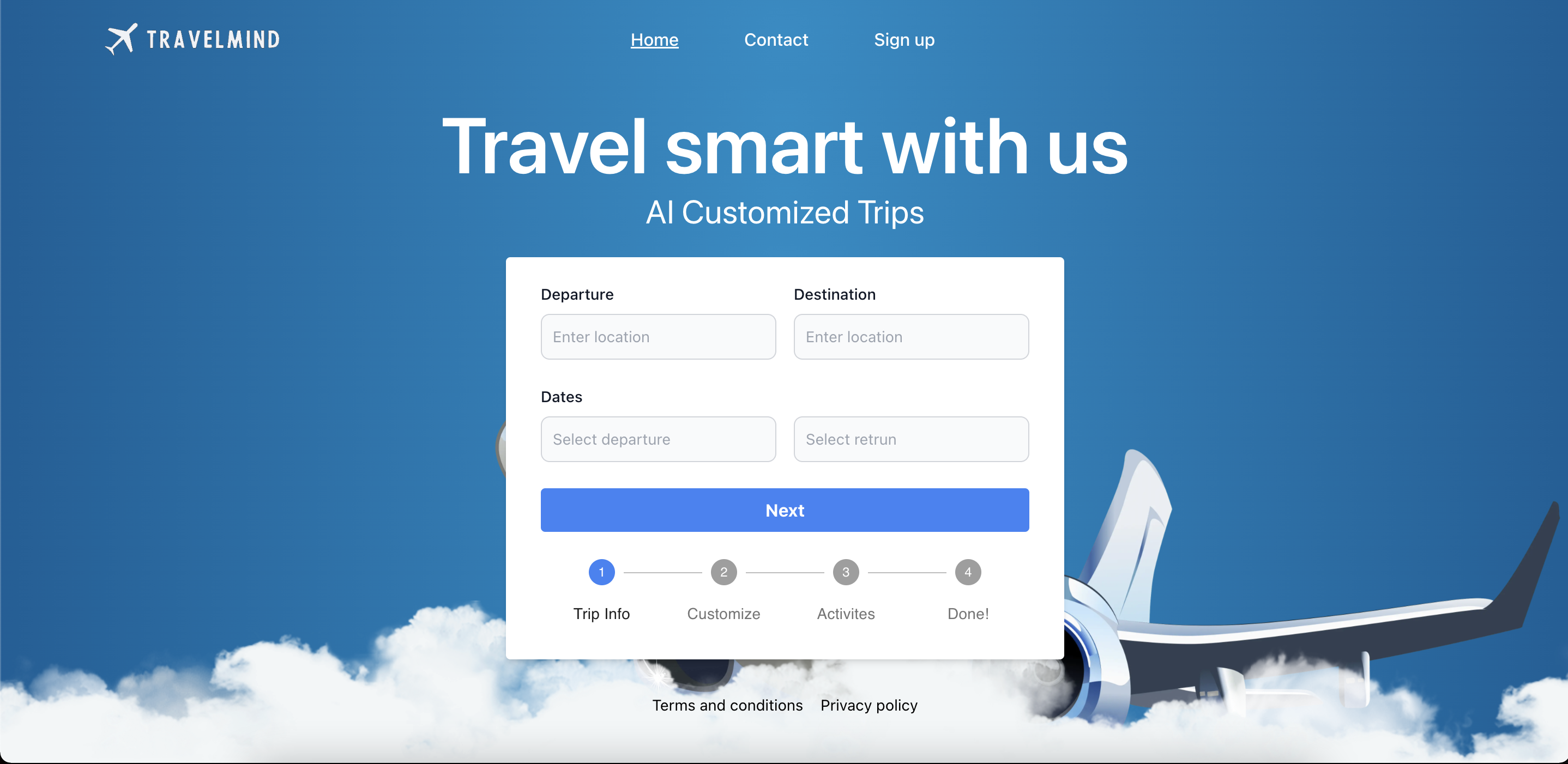 startuptile TravelMind-Making custom trip planning easy with AI