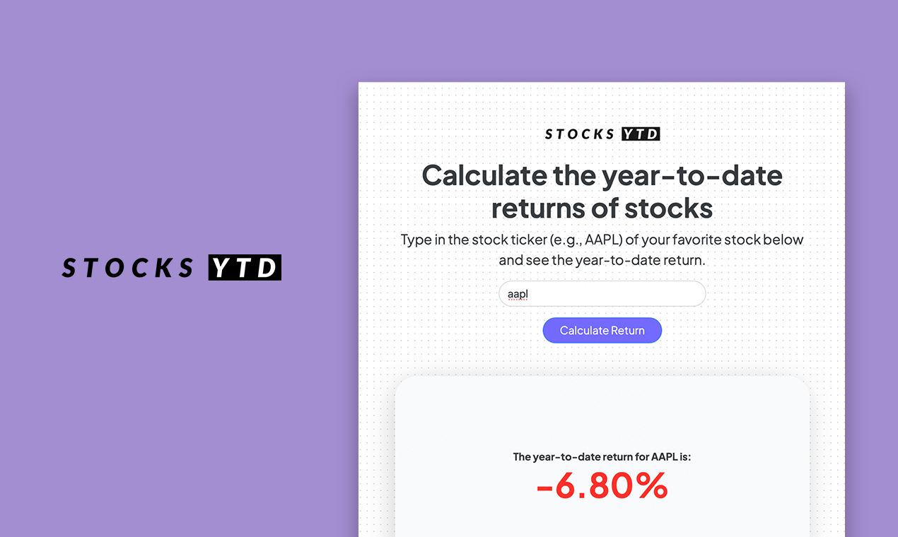 StocksYTD gallery image