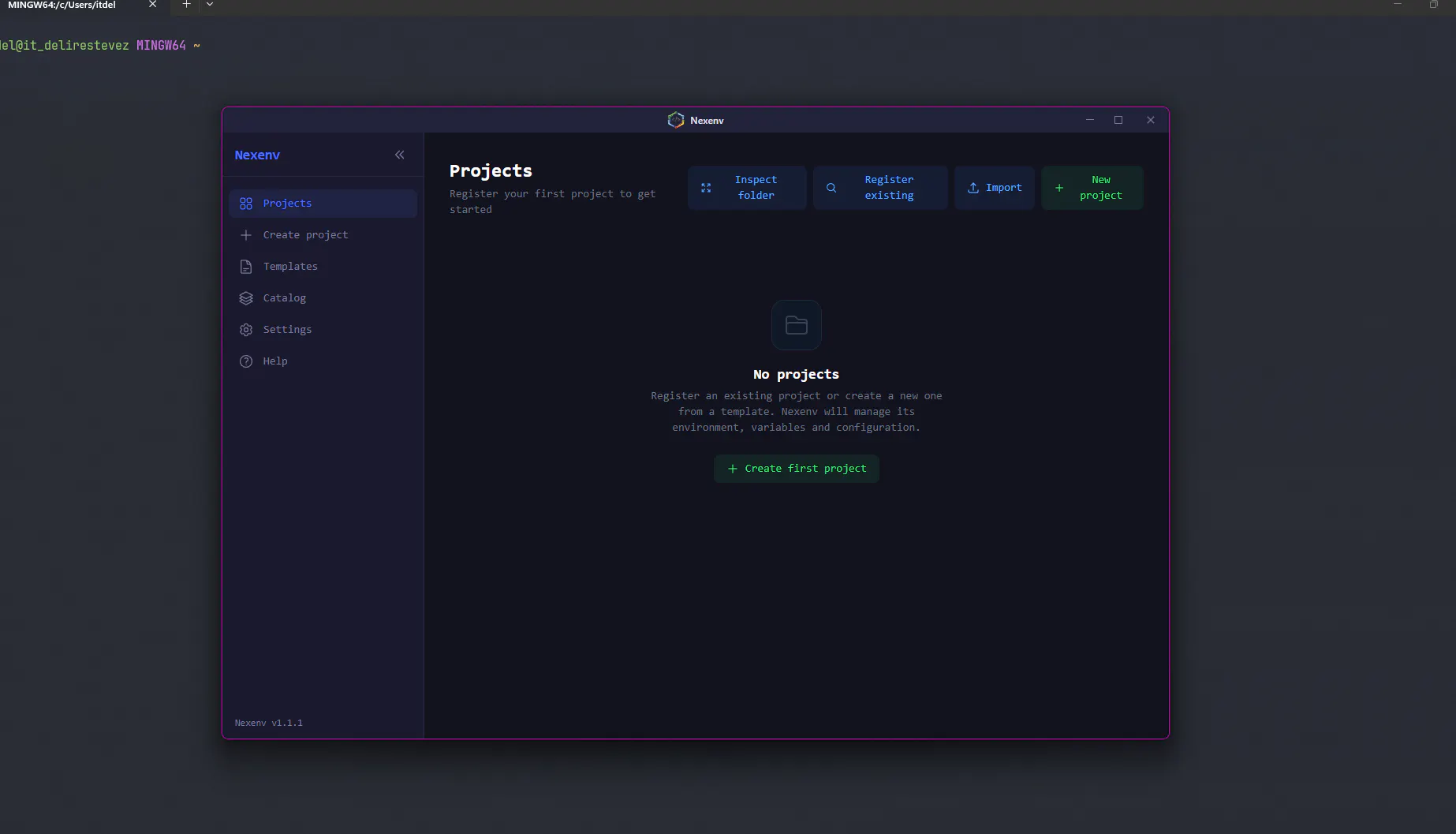Nexenv – Dev Environment Manager gallery image