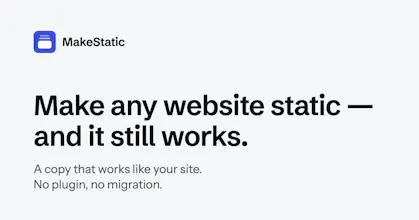 MakeStatic gallery image