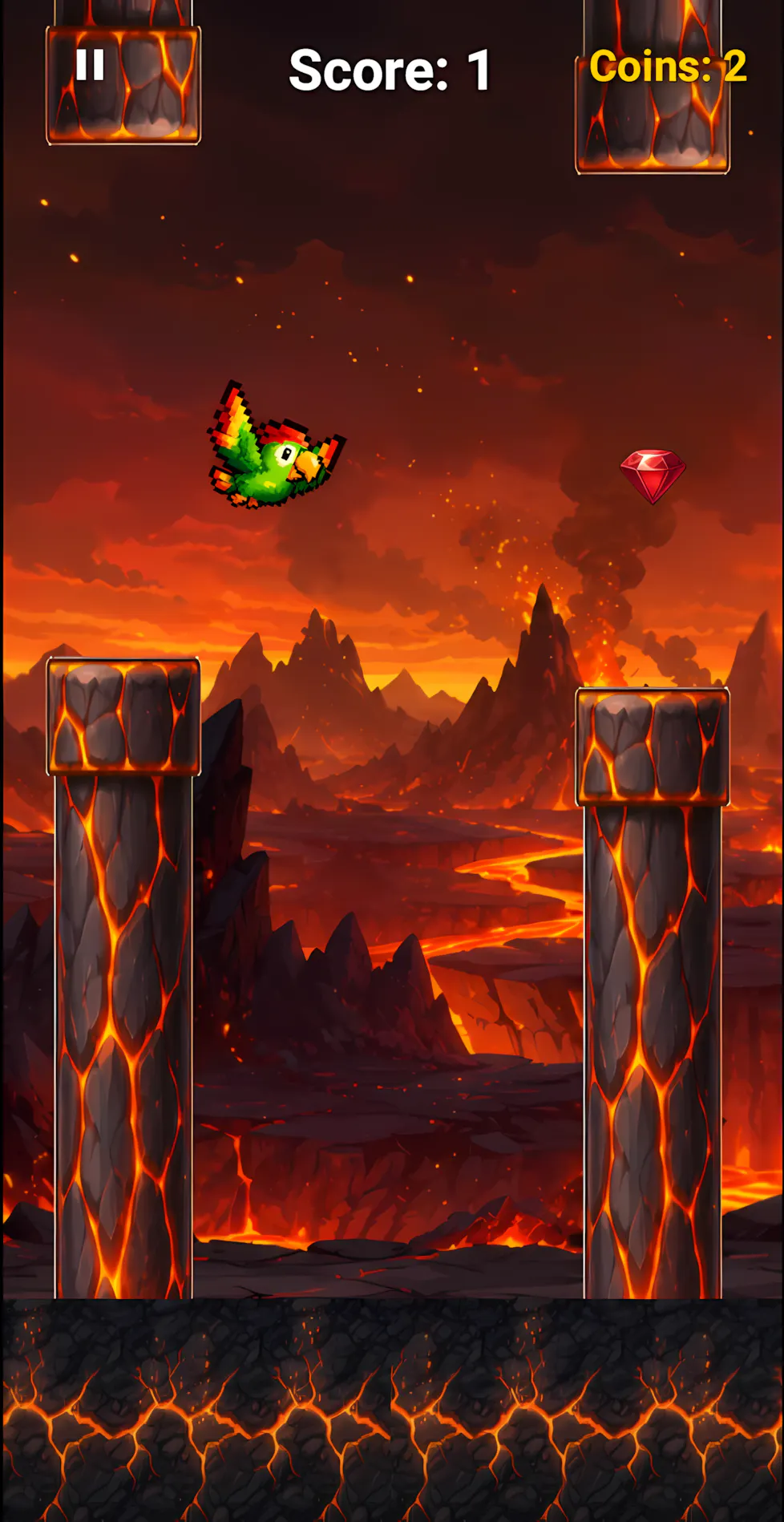 Flappy Heroes: Tap Flying Game gallery image