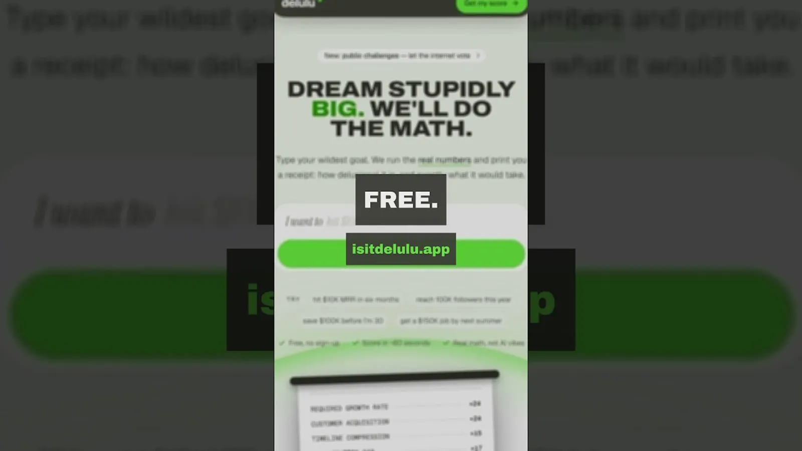 Delulu screenshot 1 (video preview)