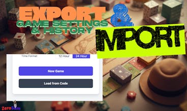 ZeroSum Board Game Toolbox gallery image