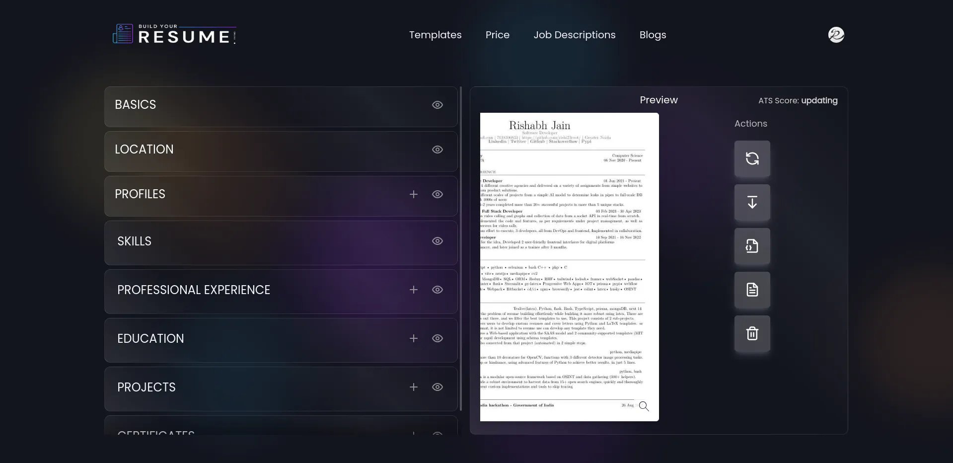 Build Your Resume gallery image