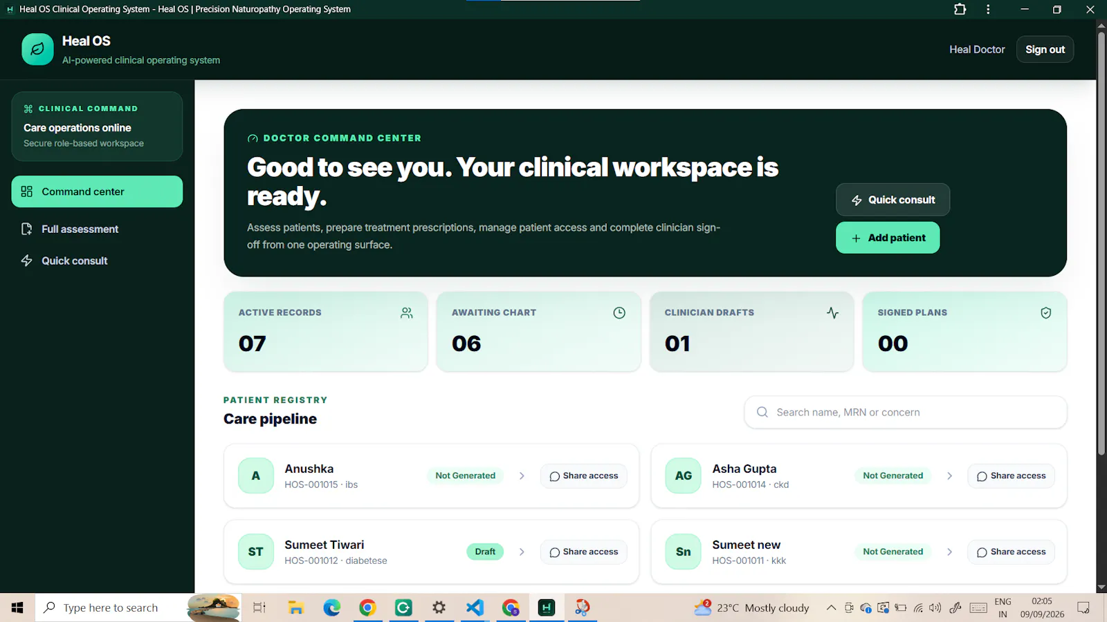  HealOS™ : by FitN.in screenshot 1
