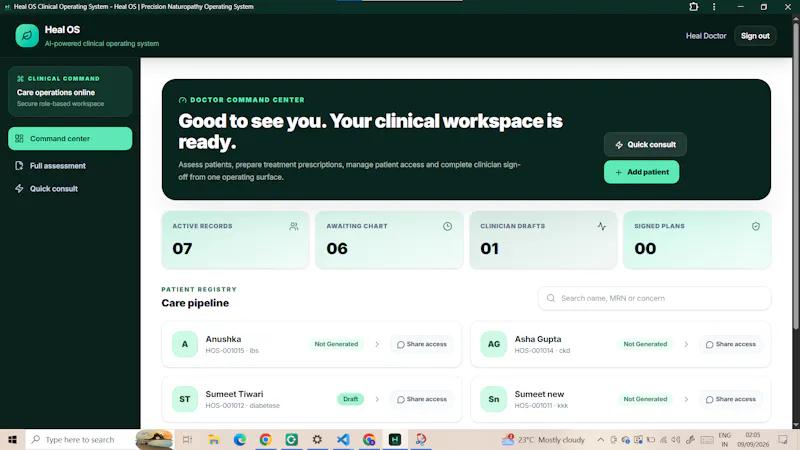  HealOS™ : by FitN.in screenshot 1