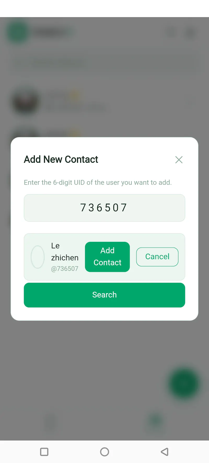 Stardust X messenger · modern messaging screenshot 4